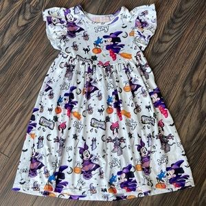 Boutique Disney inspired Halloween dress, size 4T